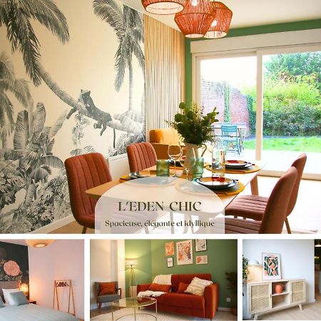 L'Eden Chic - Balneo - Jardin - Parking Gratuit Lejlighed Arras Eksteriør billede