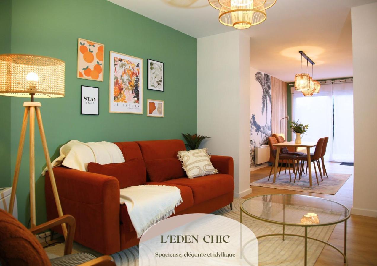 L'Eden Chic - Balneo - Jardin - Parking Gratuit Lejlighed Arras Eksteriør billede